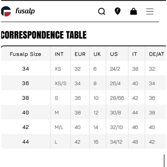 Fusalp Tipi III Stretch Shell Water Repellant Bootcut Red Ski Pants 44 US 12 - Picture 14 of 14